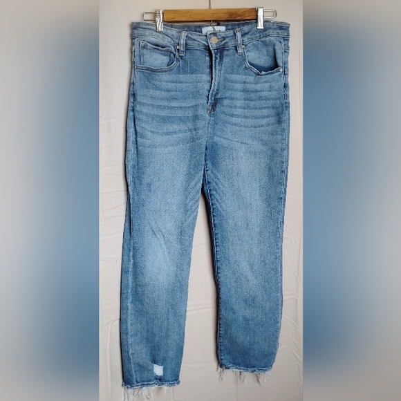 risen jeans Denim - Classic Blue Denim Jeans